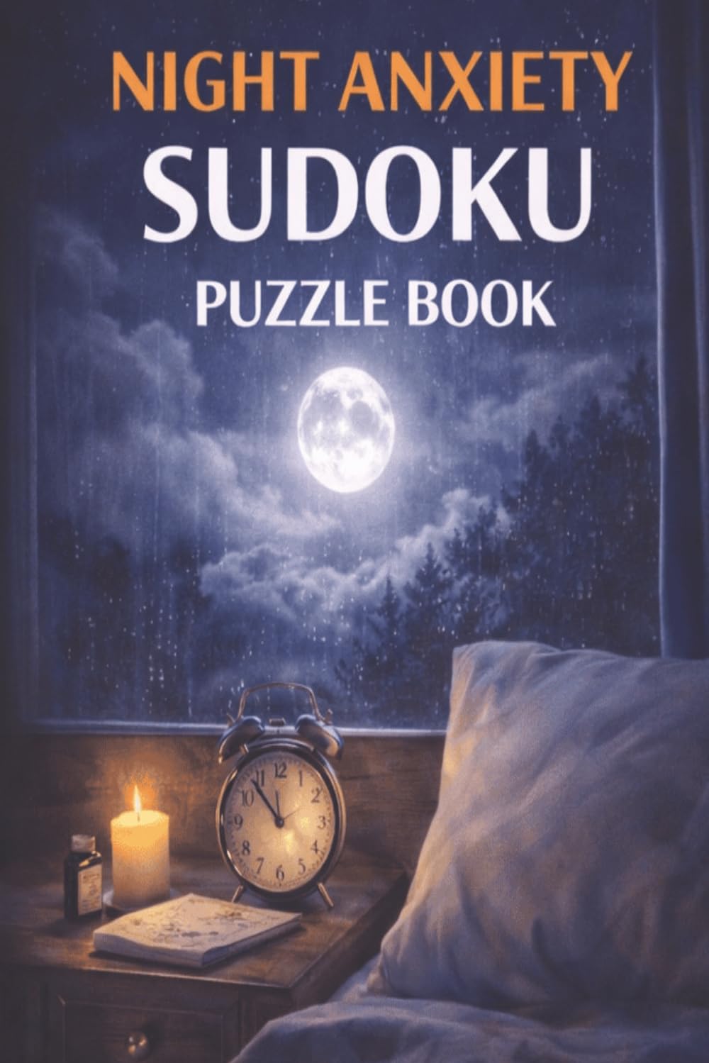Night Anxiety Sudoku Puzzle Book: Relaxing Puzzles to Calm an Overthinking Mind, Reduce Stress and Unwind Before Sleep