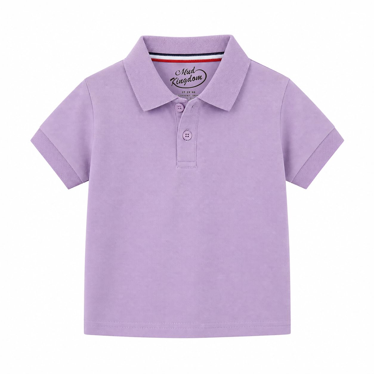 Mud Kingdom Boys Polo Shirt Short Sleeve School Uniform Pique Polo Summer