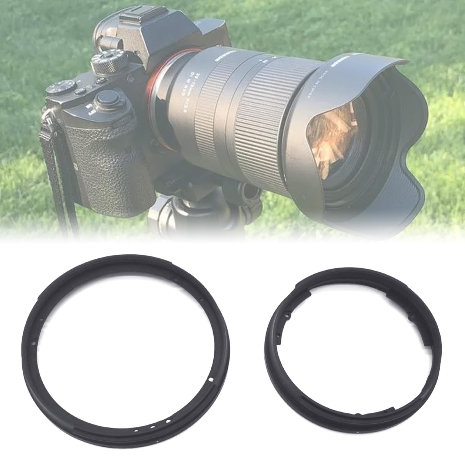 Anello adattatore per filtro per obiettivo della fotocamera, con schermatura UV, 24-70 mm/28-75 mm