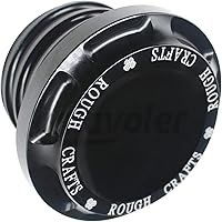 Vista 4 de Tapas de combustible Harley, tapa de gasolina para motocicleta, cubierta de aceite para tanque de combustible, ajuste universal para Harley