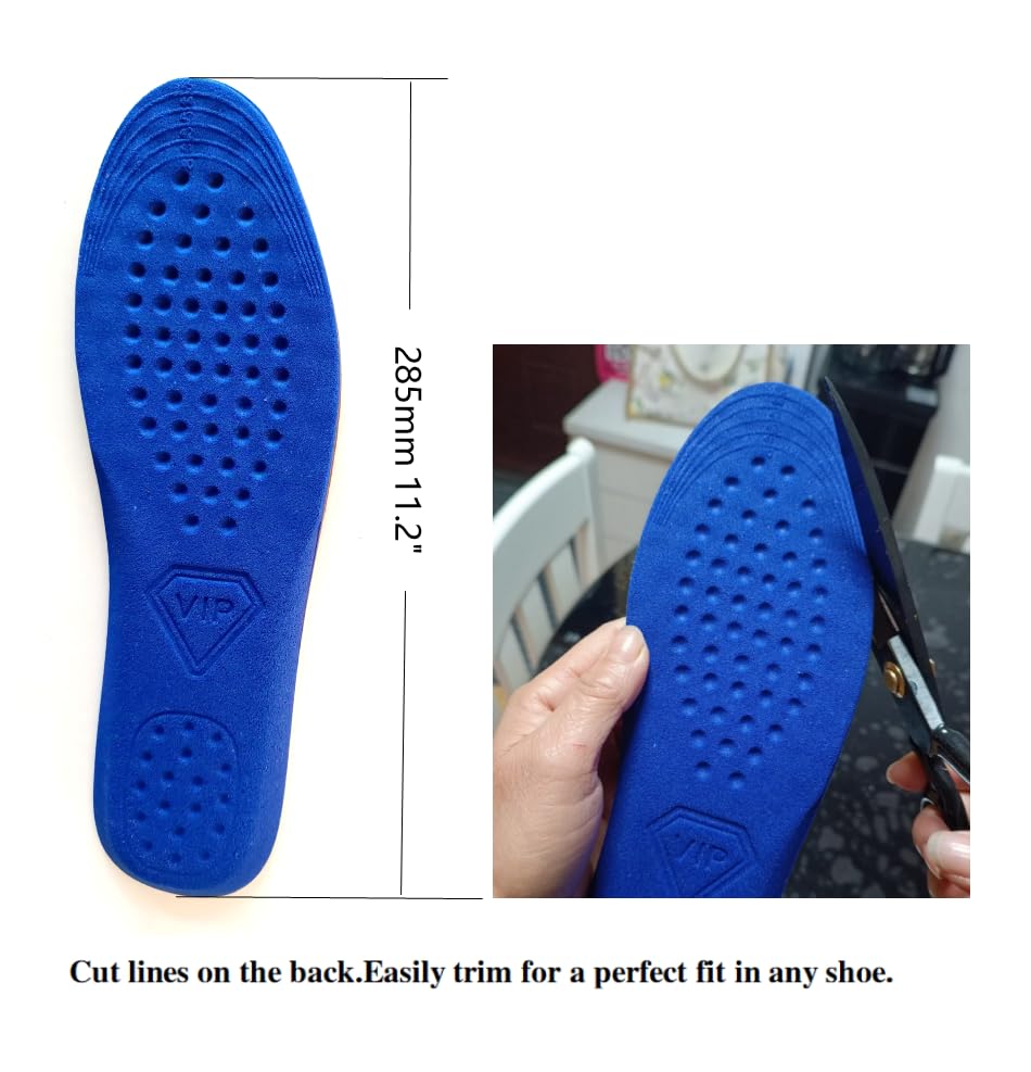 Plantillas de espuma viscoelástica para zapatos formales unisex miniatura 6
