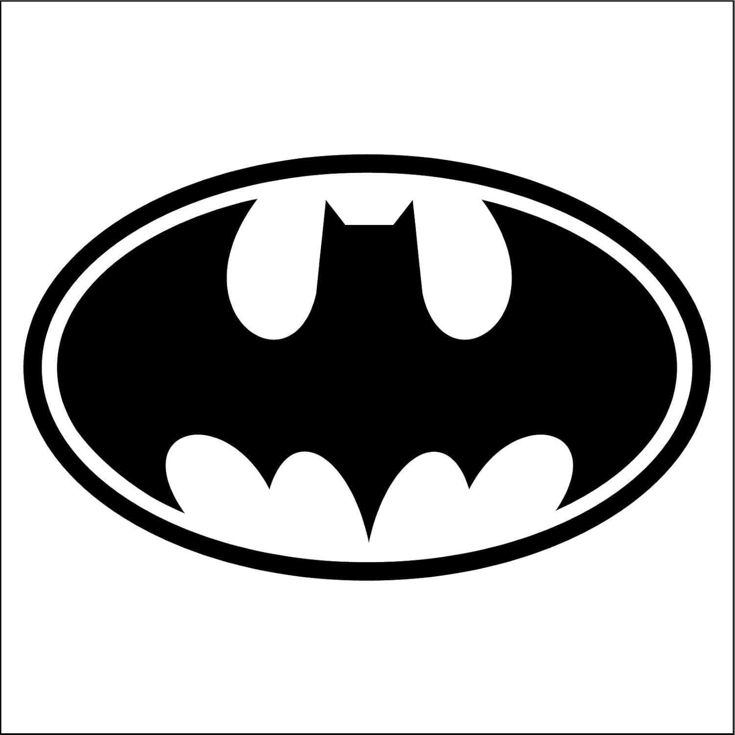 BATMAN STICKER DECAL VINYL CAR WINDOW BUMPER 6.1`` x 3.8`` (SUPLY mz