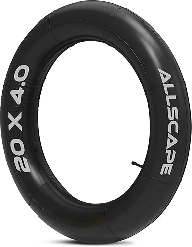 HEB - Tubo de bicicleta de servicio pesado para neumáticos Ebike - Tubo interior resistente a pinchazos para neumático de bicicleta de 20 x 4  26 x