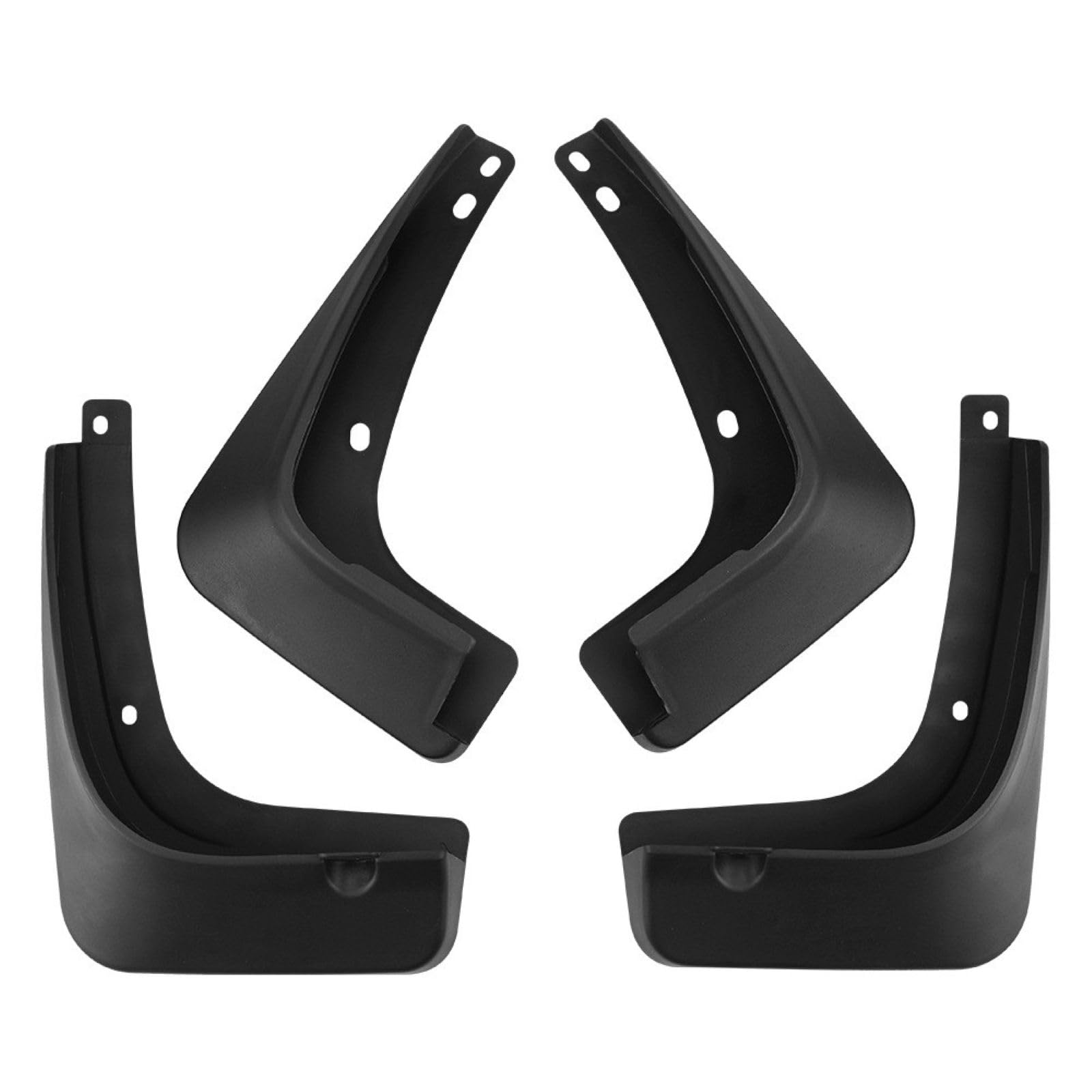 CDQSB 4 Pcs Car Mud Flaps for KIA K3 Forte/Cerato EX LX 2016-2018, Front Rear Fenders Splashproof Splash Guards Mudflaps Protects Accessories