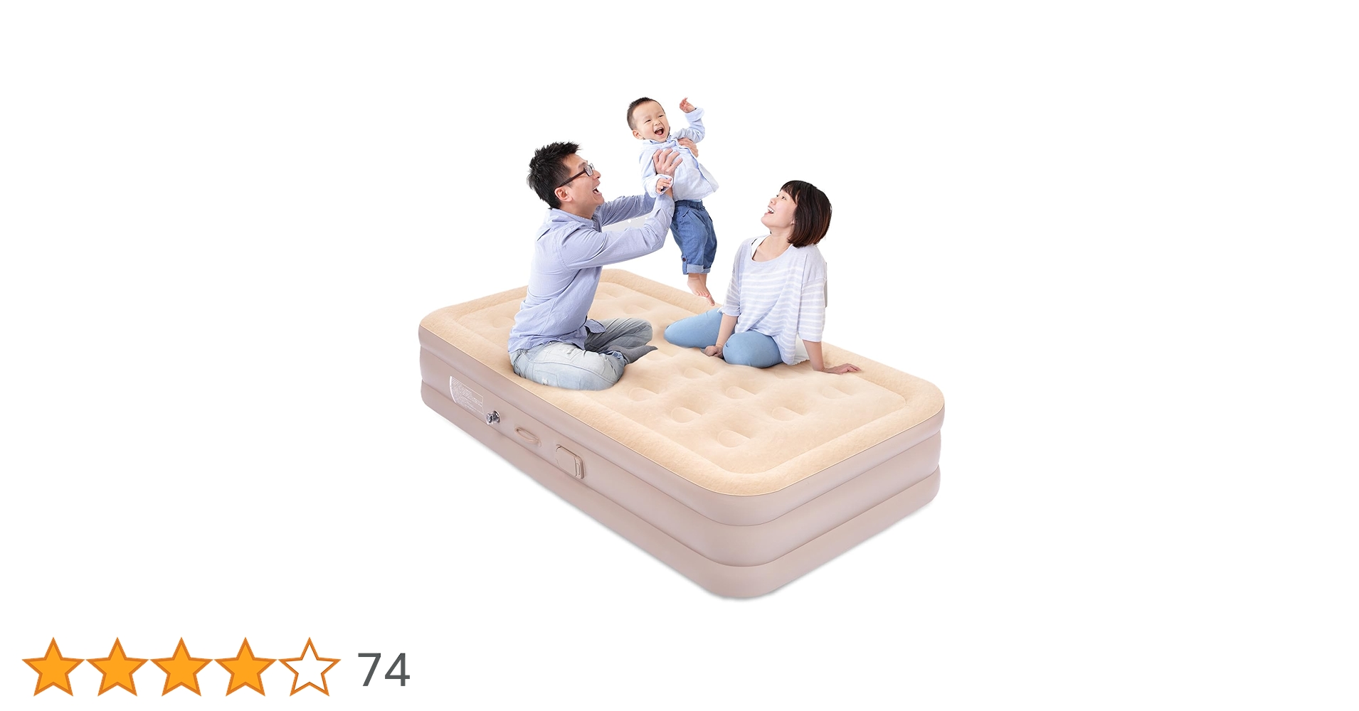 BOOMAX エアーベッド シングル 200kg Amazon.co.jp: BOOMAX エアーベッド 電動 エアーマット 厚手 約