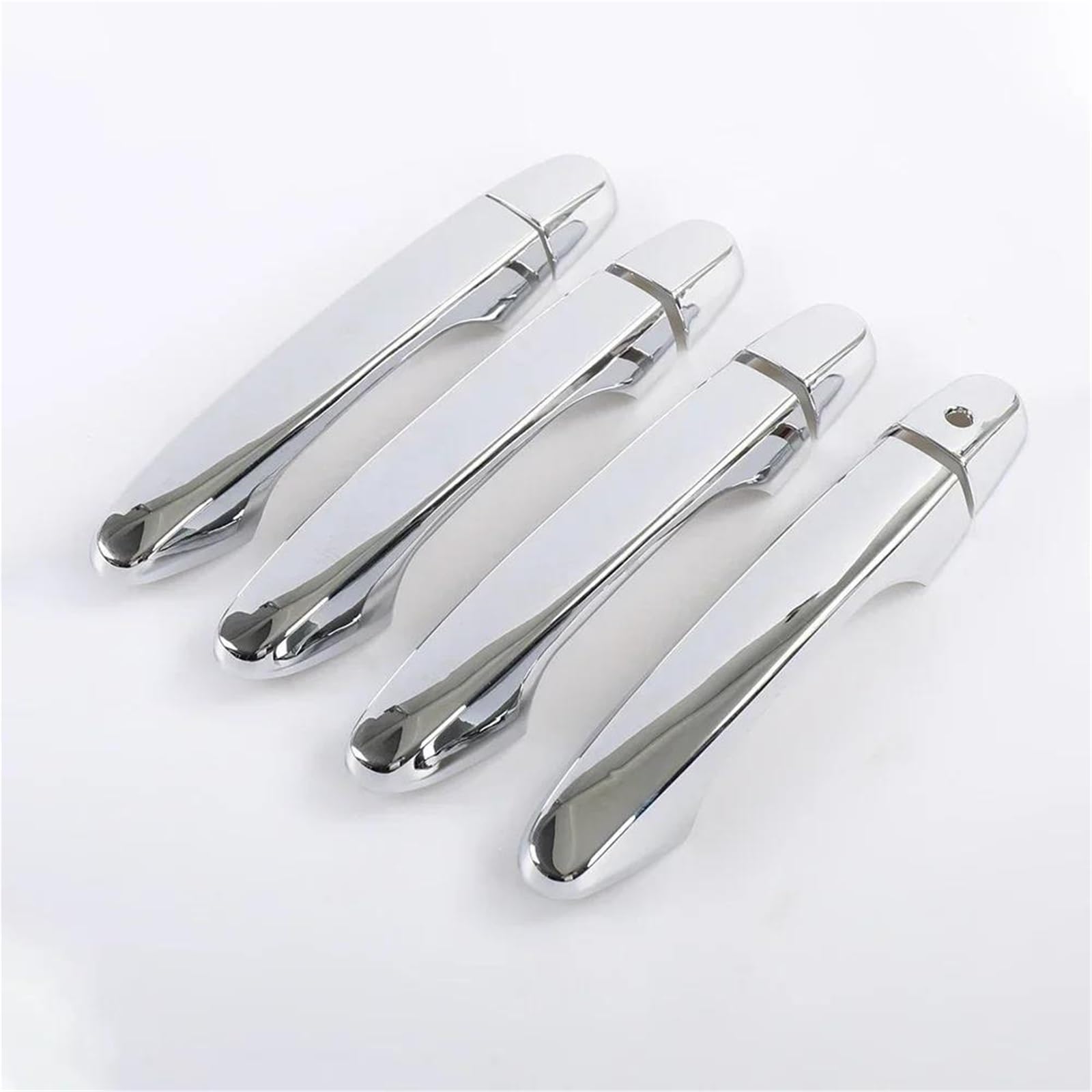 Yytemd Onecolor Car Exterior Door Handle Cover Moulding Protective Accessories For Civic 9Th Gen 2012-2015 Chrome(Onecolor)