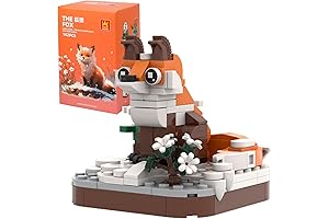 Mini Animals Building Blocks Set: Fox