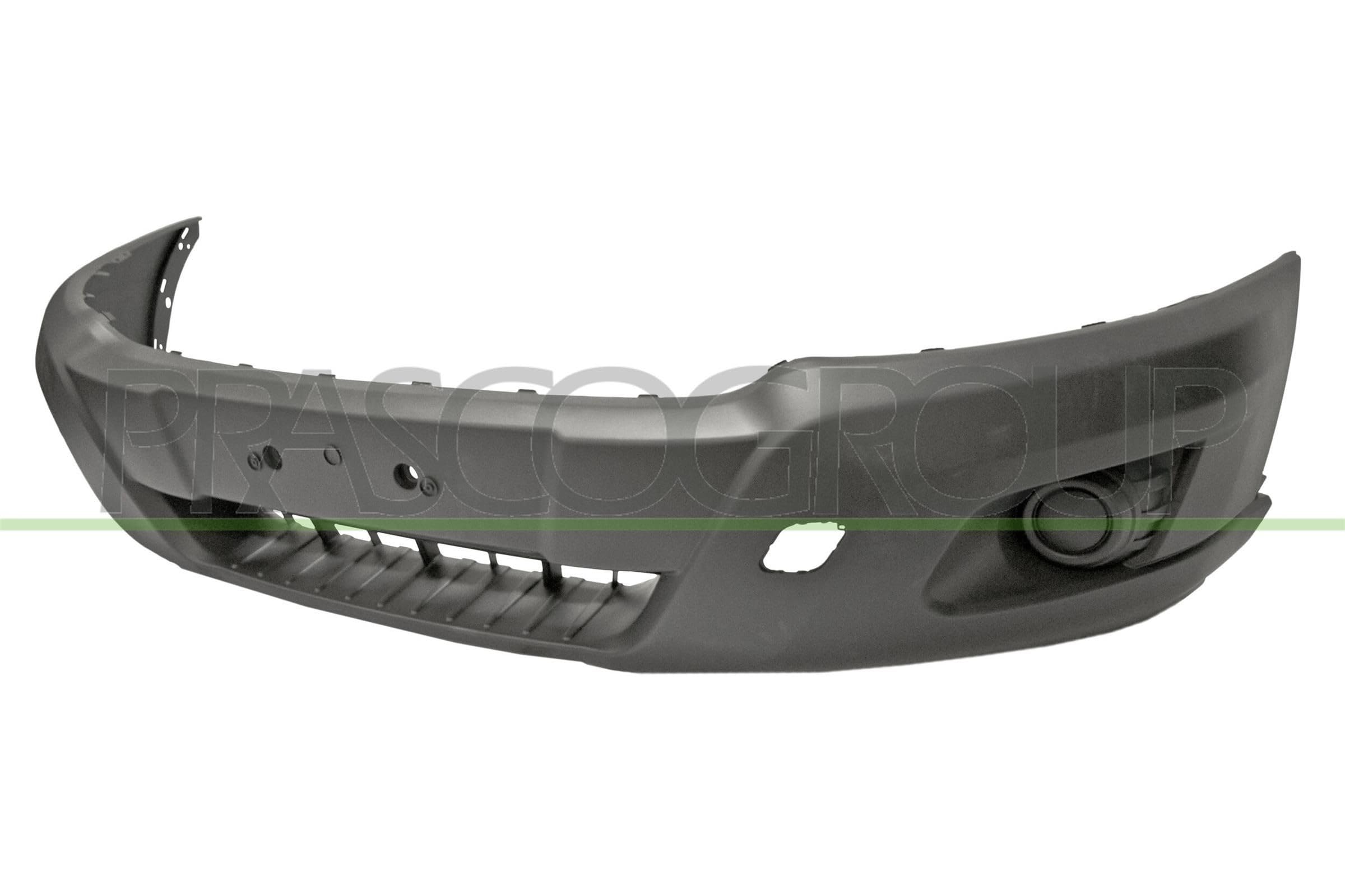 PRASCO Paraurti anteriore FD9131001 nero Compatibilità con FORD Transit Mk7 Van V363, FCD, FDD Transit Mk7 Camion pianale/Telaio V363, FED, FFD Transit Mk7 Bus V363, FAD, FBD