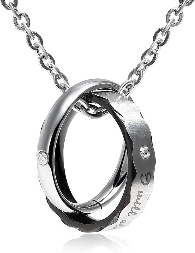 Amazon Aliba ネックレス ネックレスメンズ メンズ メンズネックレス ペンダント サージカルステンレス アクセサリー リング ネックレス 通販