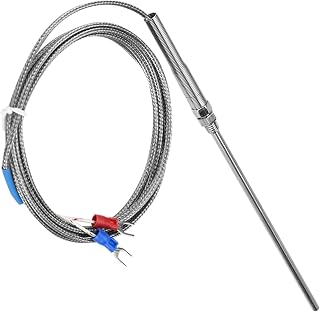 Thermocouple Probe, Stable Small Size Temperature Sensor, Machinery Food Industry for Plastics Textiles (#2)