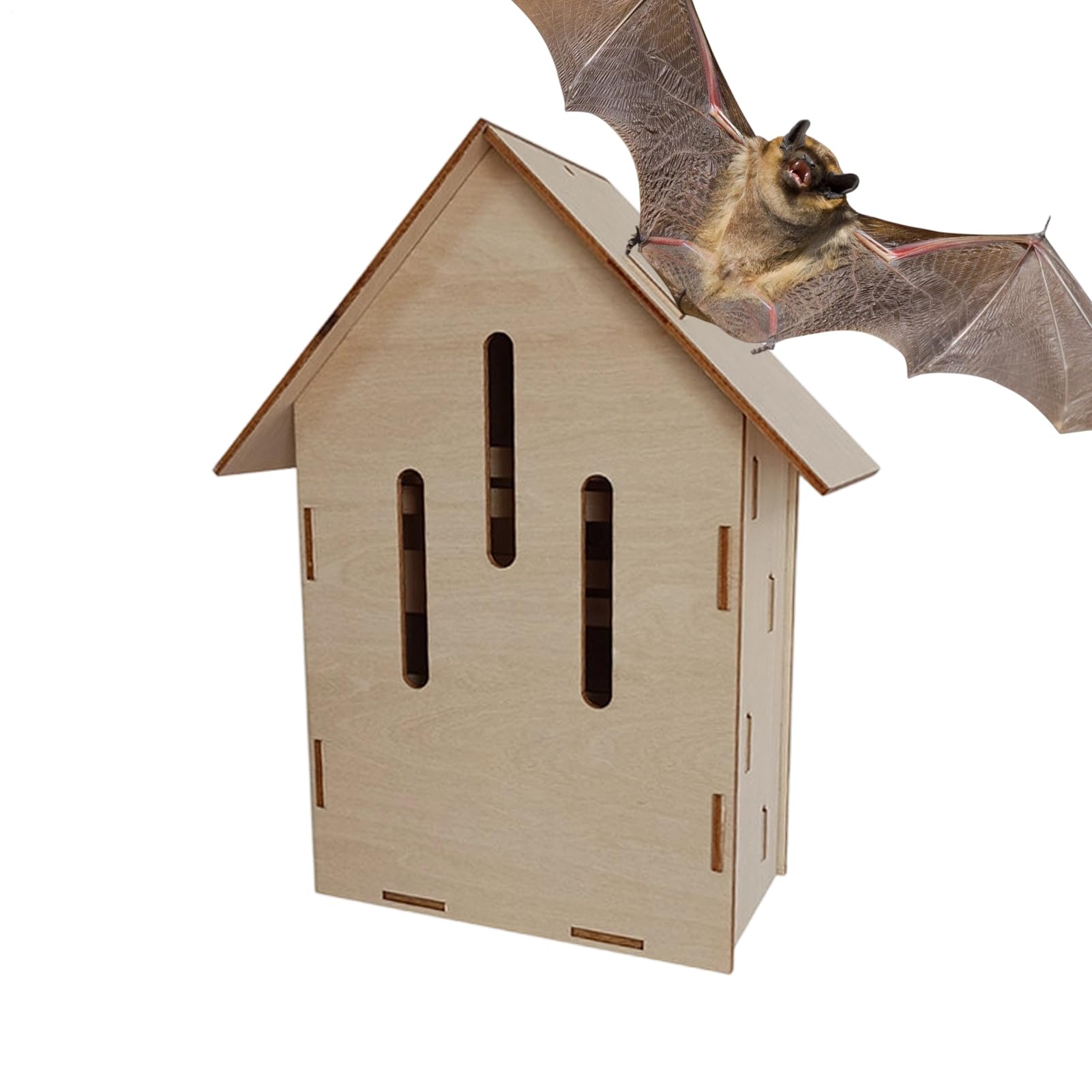 Wooden Bat House Wood Animal Cave