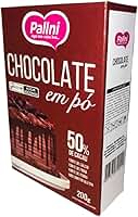 Chocolate em pó 50% Cacau Pallni 200g
