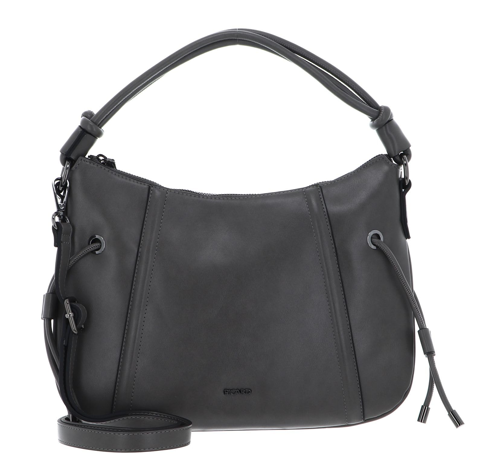 Bolso de hombro Picard Tango en color gris granito estilo bandolera 5