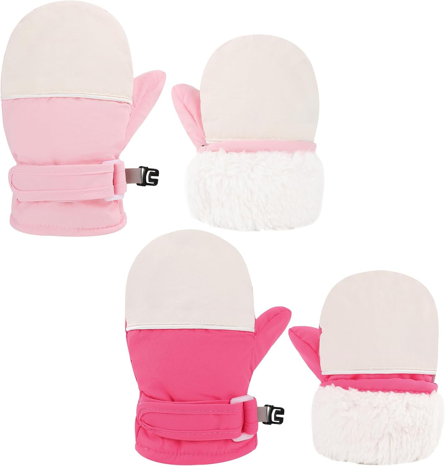 ENBAOHUI Baby Gloves Toddler Snow Glove Waterproof Mittens Fleece Lined Winter Warm Kids Snow Infant Ski Mitten