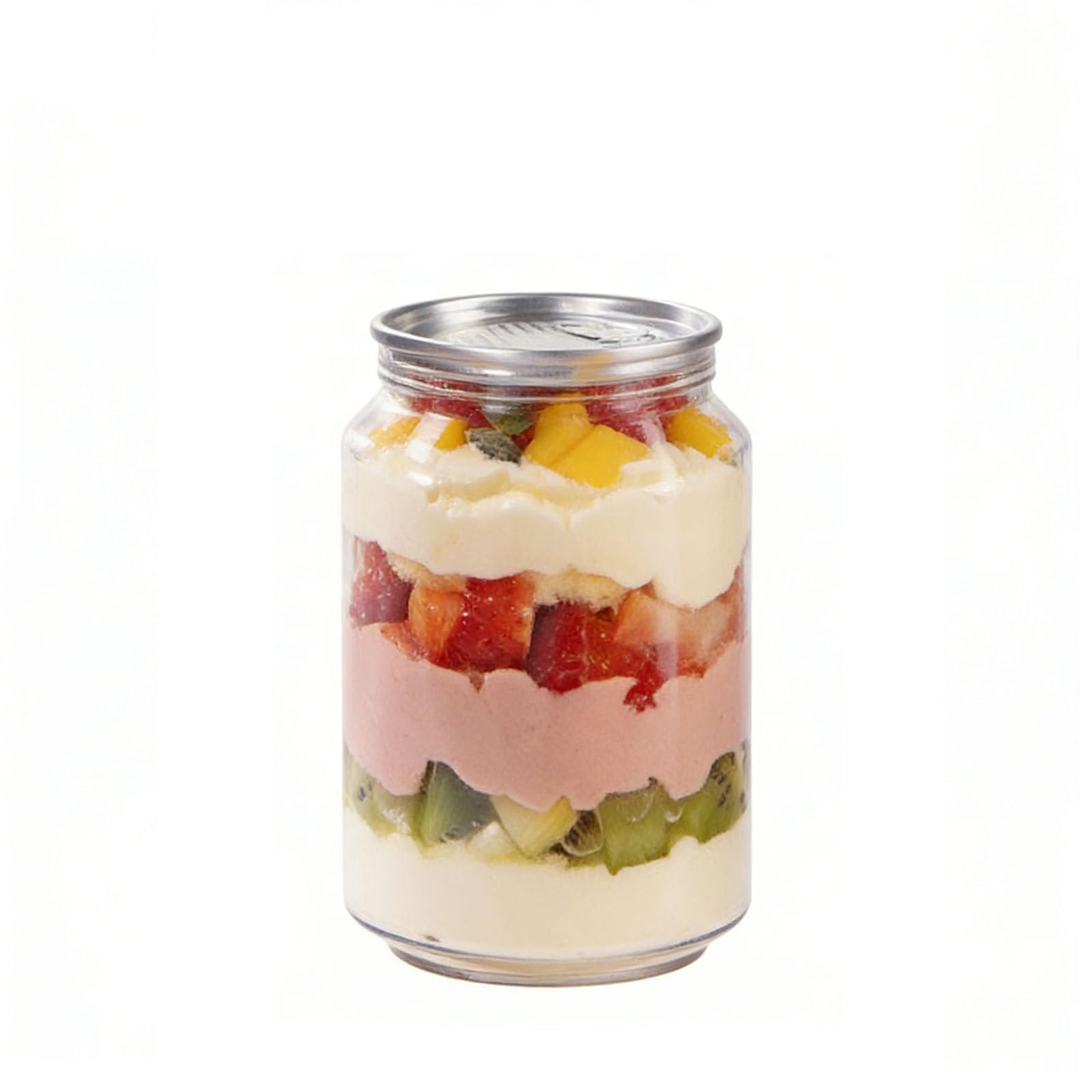 Plastikowe butelki dla zwierząt domowych z pokrywkami, przezroczyste pojemniki na sok, wodę, napoje gazowane, piwo i smoothie, szczelne, 250 ml, 300 ml, 500 ml