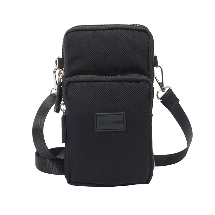 Borsa A Tracolla Flintronic Per Uomo - Piccola E Compatta Con Protezione RFID, Nylon Impermeabile