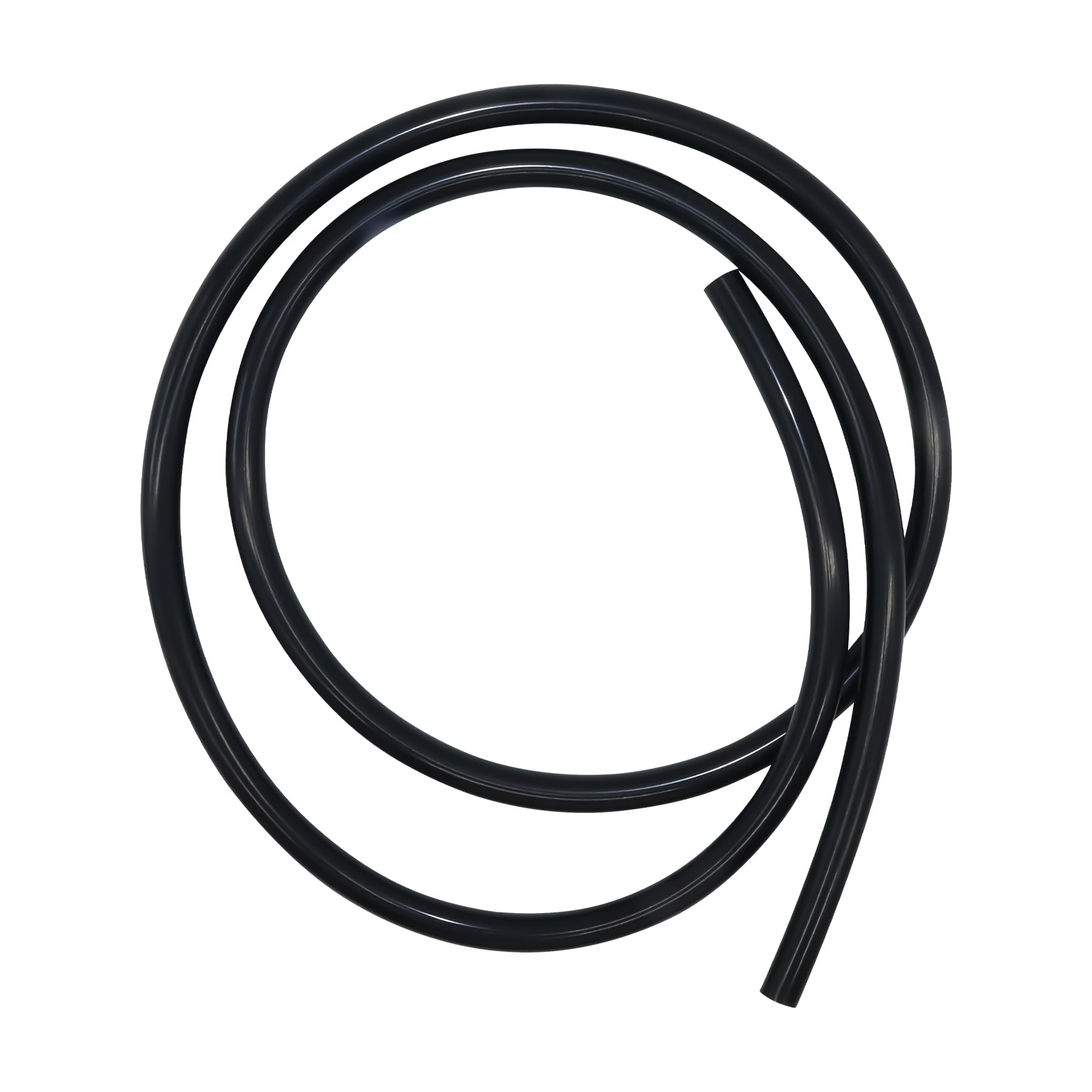 Imeistek Black Flexible Silicone Tubing,Inner Diameter 2Mm,Outer Diameter 5Mm,1.5 Metre Silicone Hose For Pumps And Air Hoses