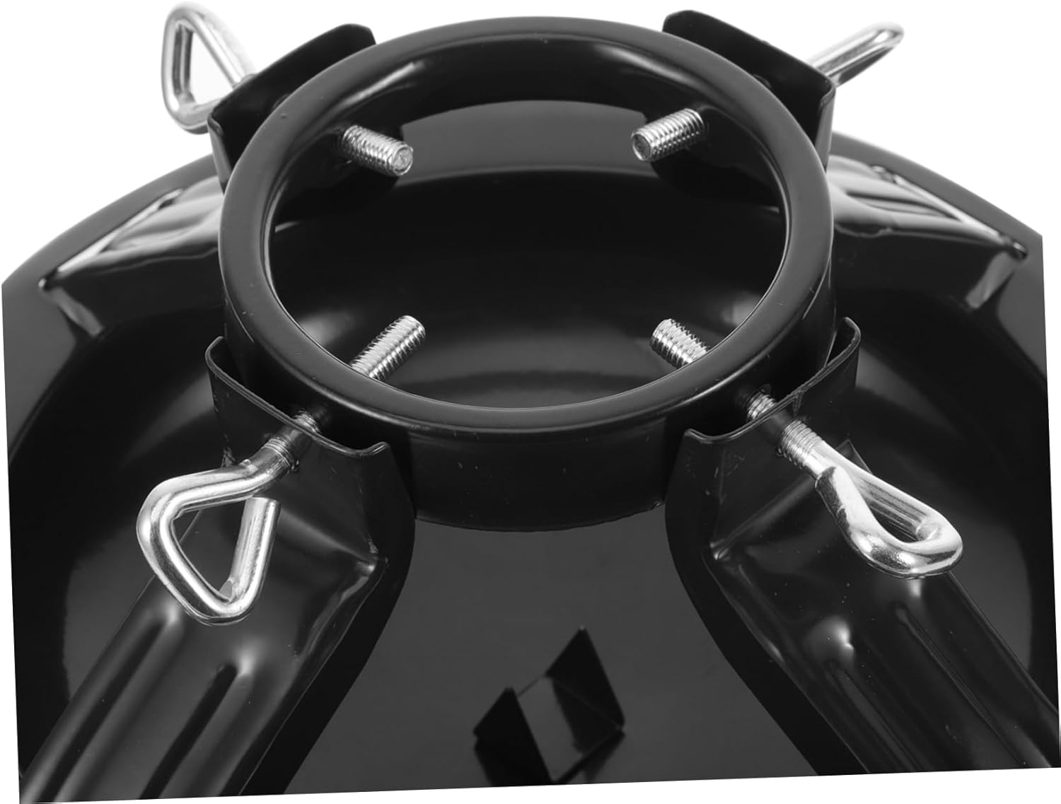 Xmas Tree Stand Rack Sturdy Metal Support Base for Christmas Tree Easy to Assemble Detachable Legs for Holiday Decorations