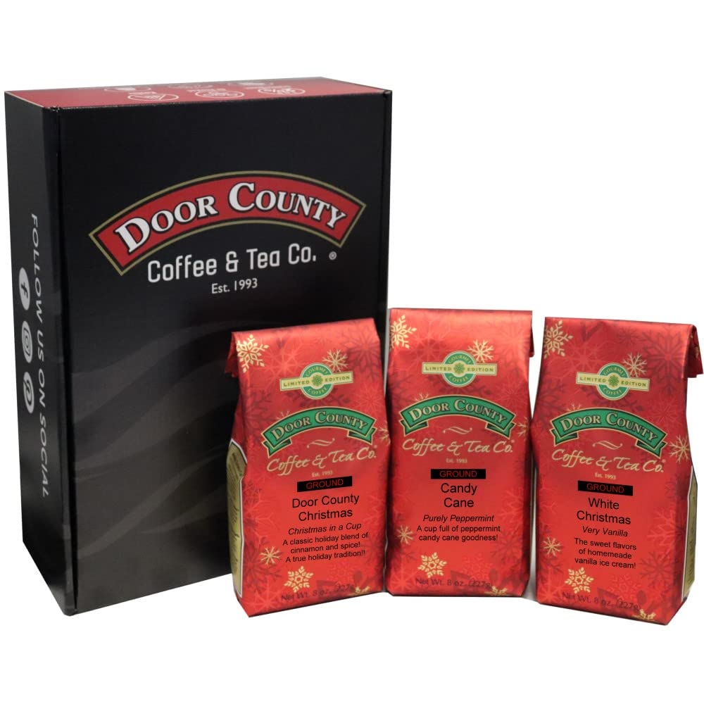 Best Sellers Holiday Flavored Coffee Gift, Door County