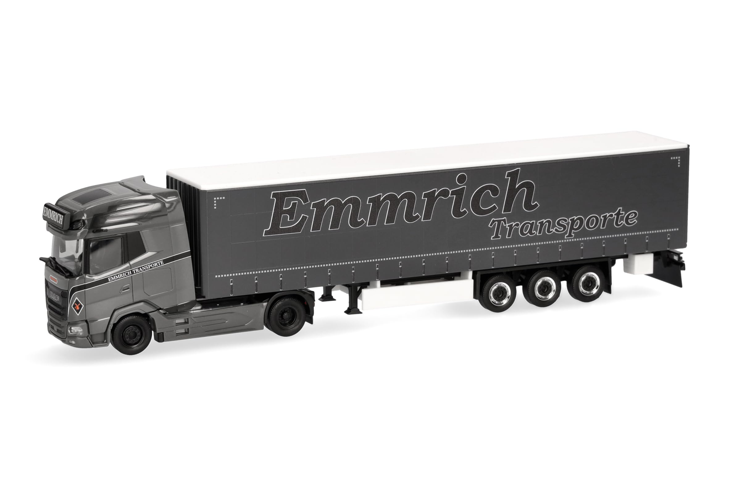 Herpa 320474 DAF XG+ Curtain-Sided Trailer Truck HO 1:87 New
