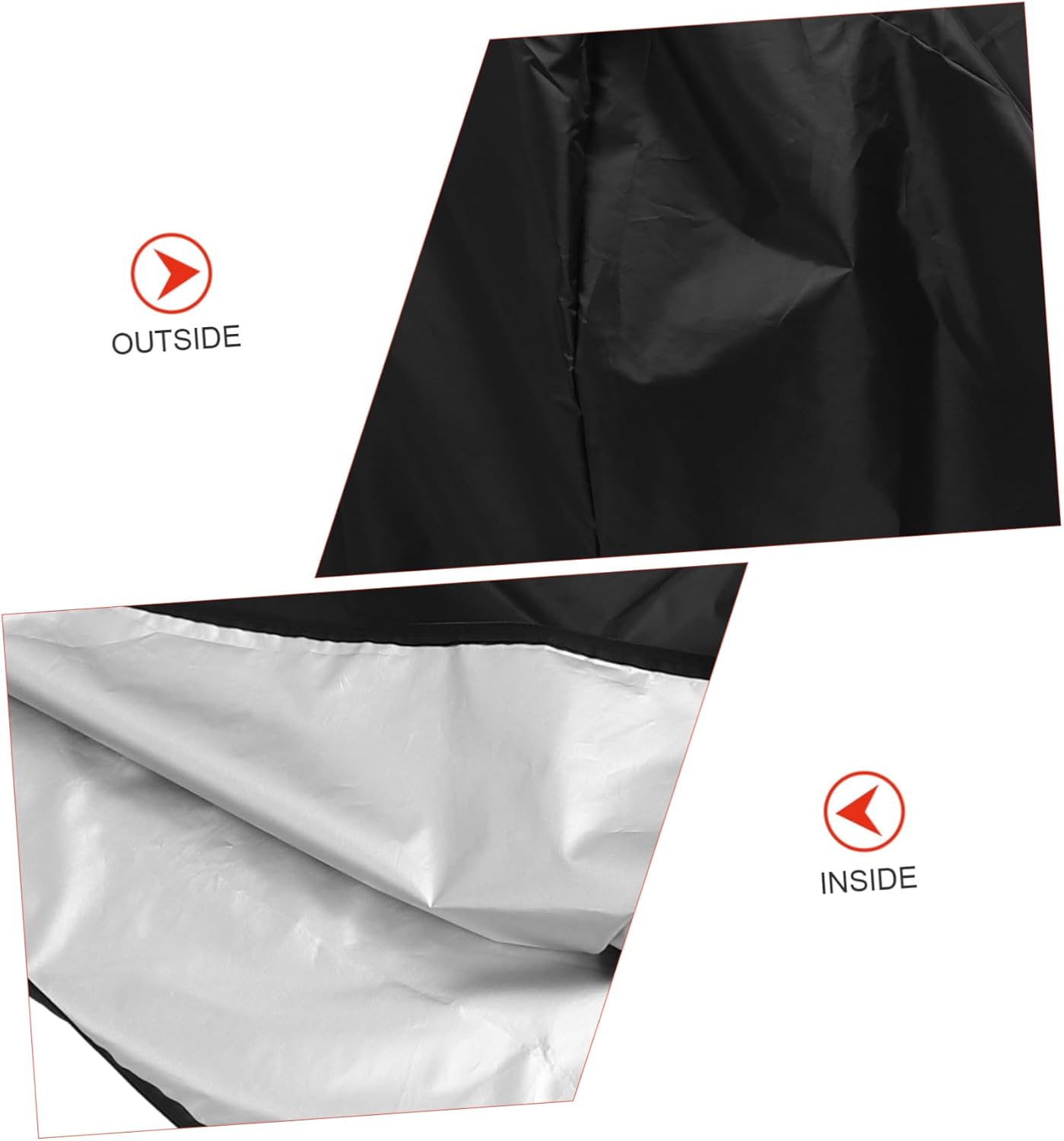 Running Machine Cover Treadmill Cover Drawstring Protective Oxford Black