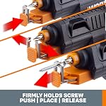 WORX WX255L SD Conducteur semi-automatique à vis avec support à vis