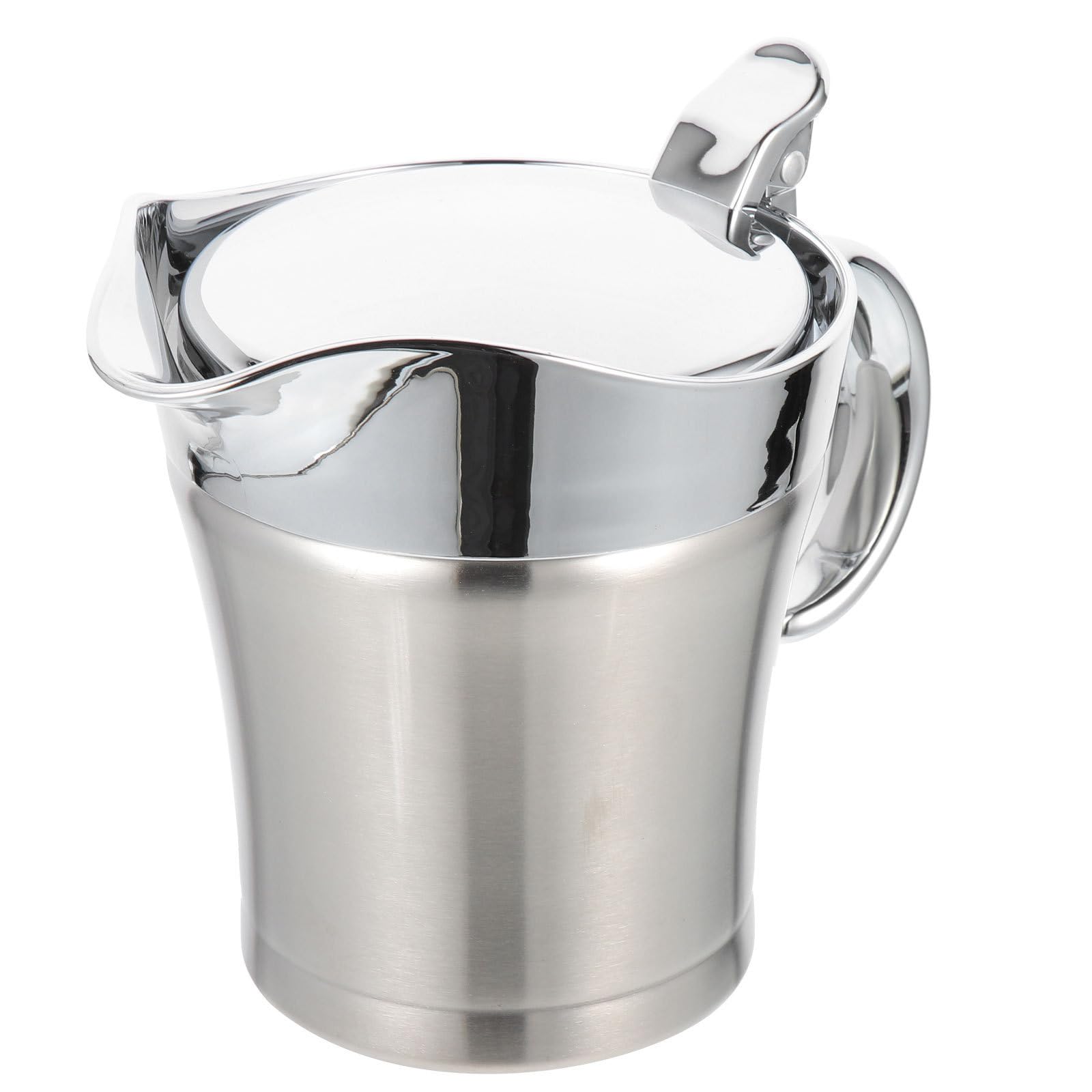 Recipiente para Salsa de Acero Inoxidable 500ml Plata