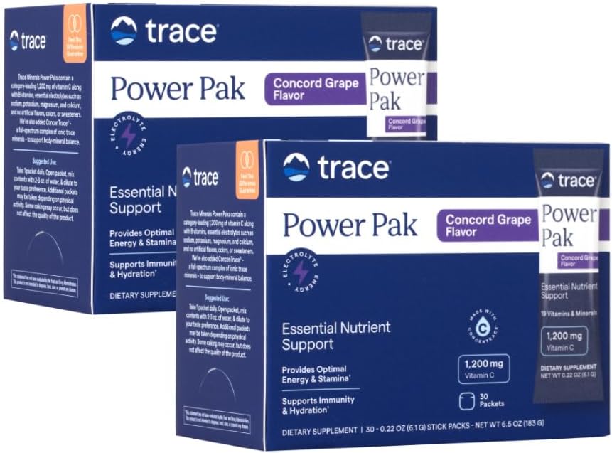 Trace Minerals Power Pak Multivitamin and Multimineral Packets