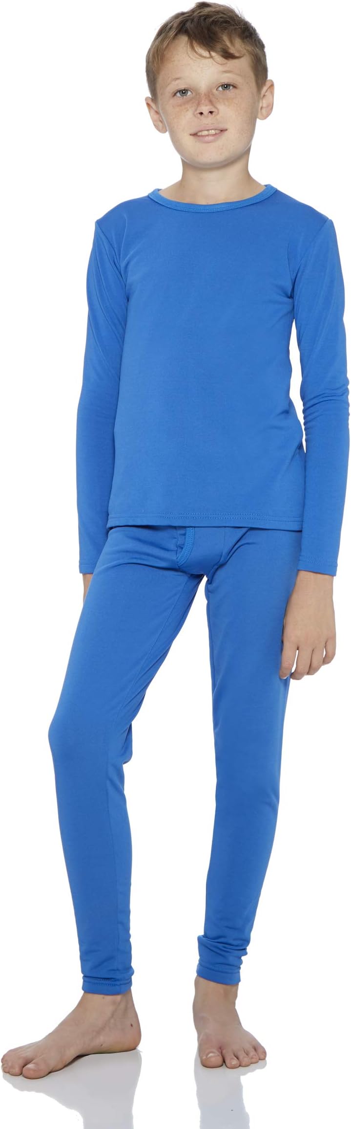 ROCKYRocky Thermal Underwear for Kids, Boys Thermals Top & Bottom Set, Long Johns Underwear, Base Layer for Cold Weather/Skiing