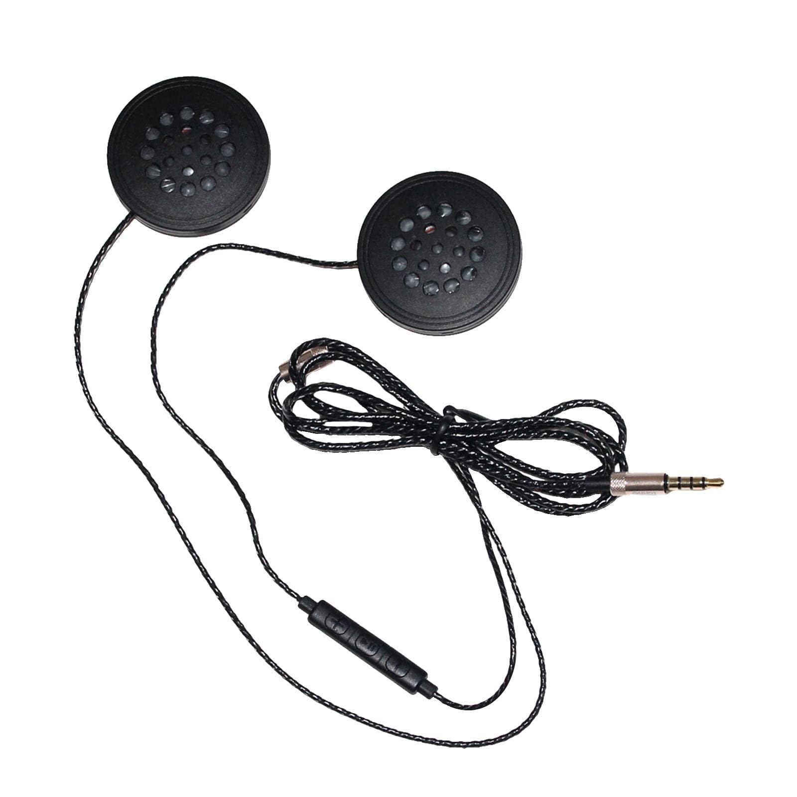 MERISHOPP Wired Motorcycle Headset 3.5mm Helmet Headphone for Mobile Phone 3 Buttons Consumer Electronics | Portable Audio & Headphones | Headphones-image-28