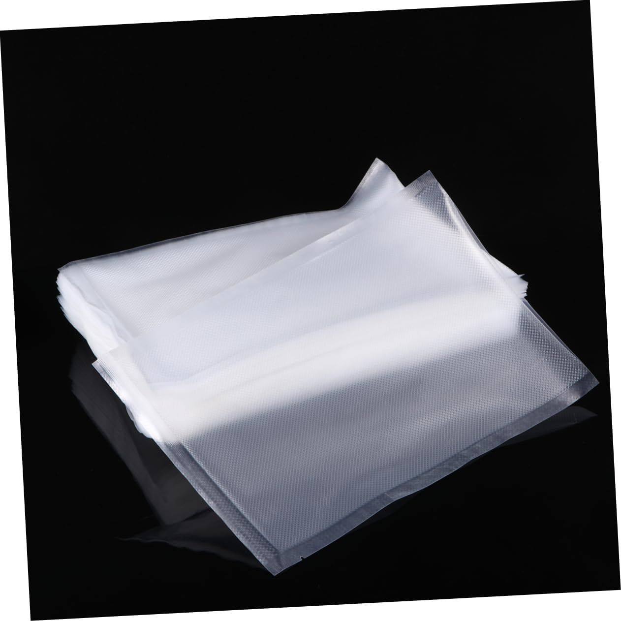 100 Pack Vacuum Storage Bags Food Storage Bags Ideal for Jerky Cheese Snacks Heat Sealing Compatible Commercial Vacuum Machines