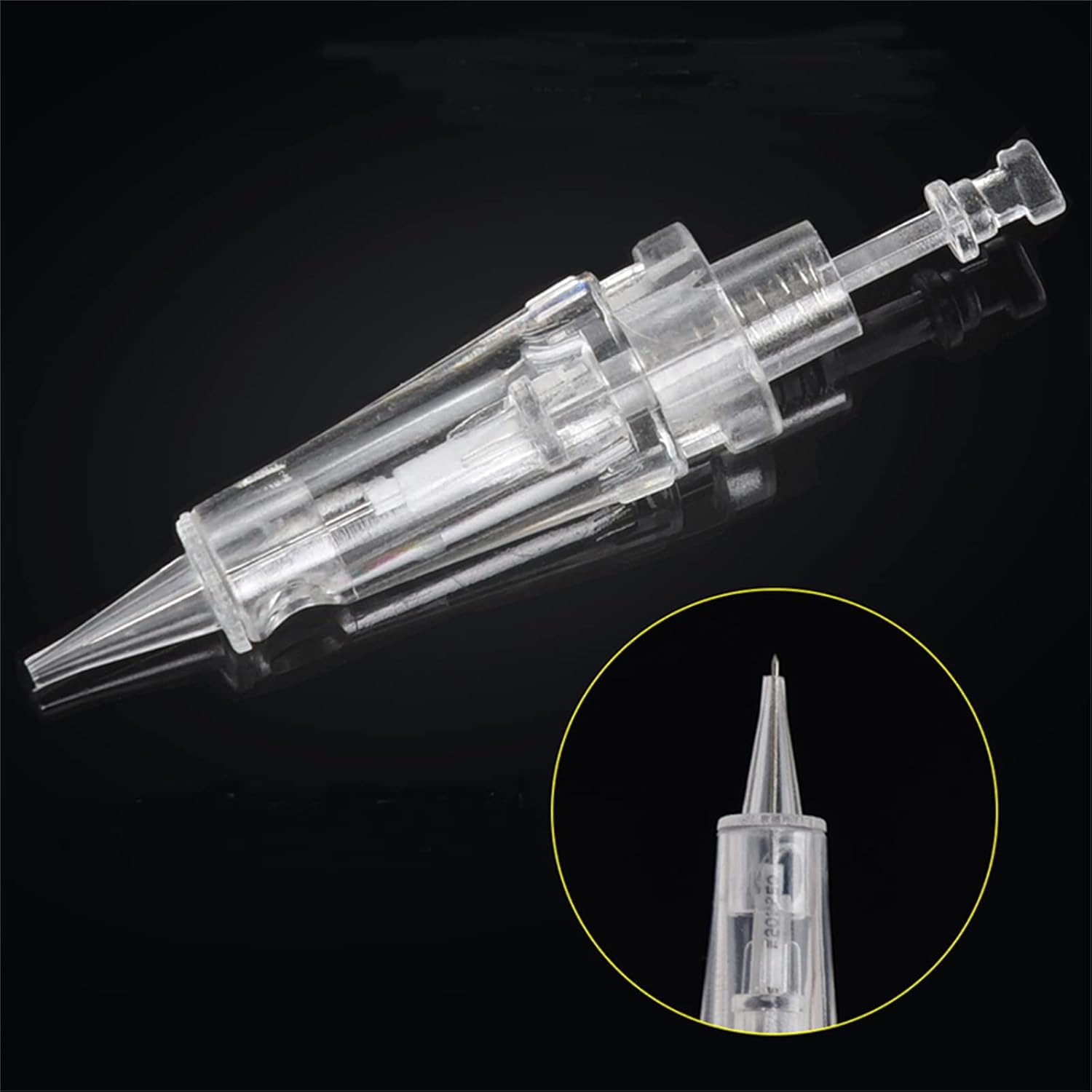 50pcs Tattoo Nadeln Permanent Make-up Patrone Nadeln Tattoo Gun 1rl / 3rl / 5rl Für Digitale Augenbrauen/Lippen/Eyeliner Maschine, 5f