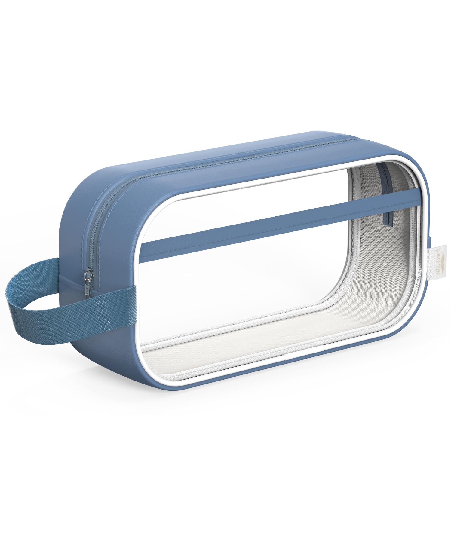 Mr. Pen- Clear Pencil Pouch, Blue, Clear Pencil Case, Pencil Bags, Clear Pouch