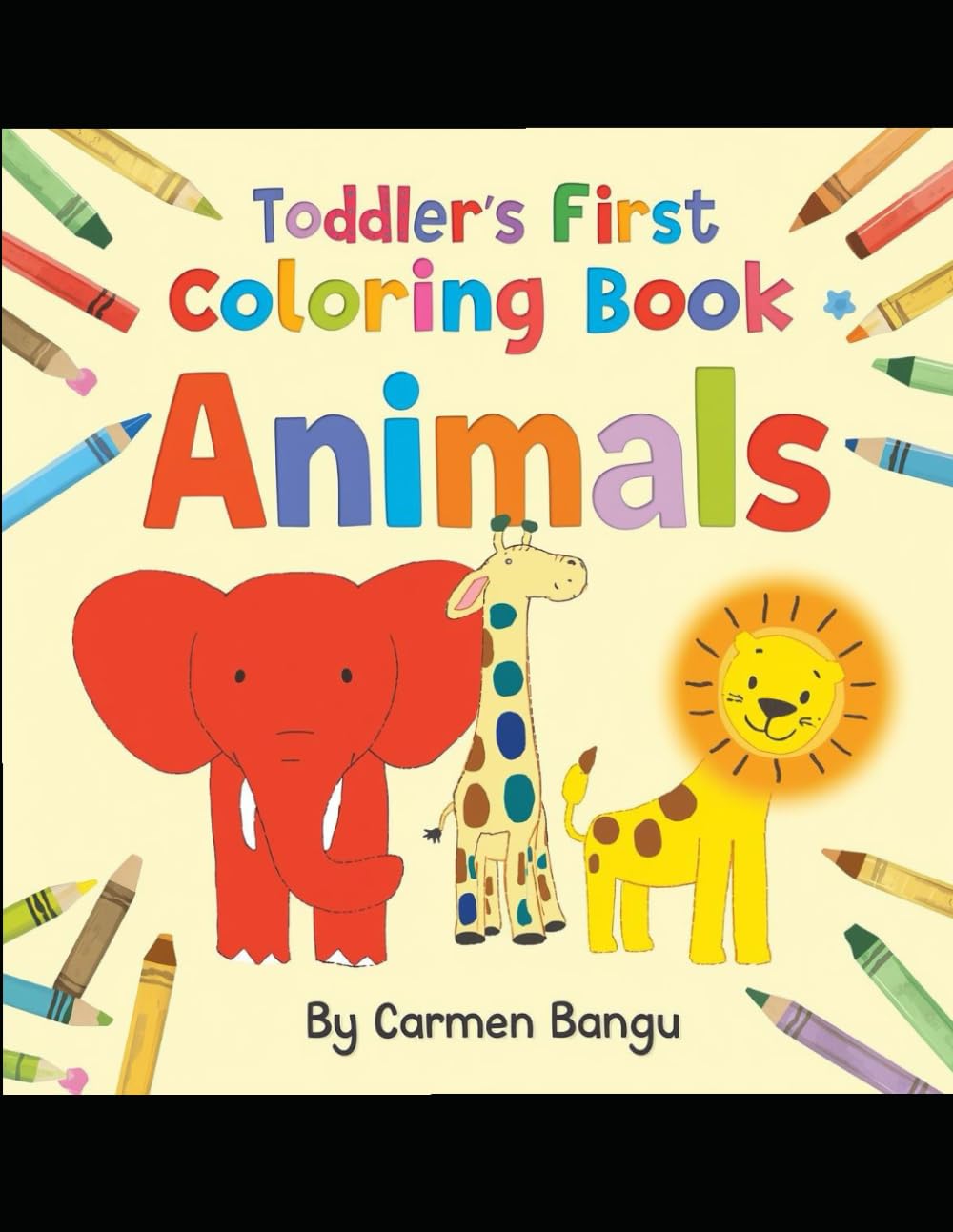 Toddler’s First Coloring Book - Animals
