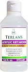 TERLANS Retardeur acrylique moyen, 273 ml (9.2 Fl.Oz.)=Extend le temps de séchage pour la peinture acrylique=Améliore le mélange & Capacité d'utilisation - non toxique moyen de séchage lent avec bouchon de haut de la feuille