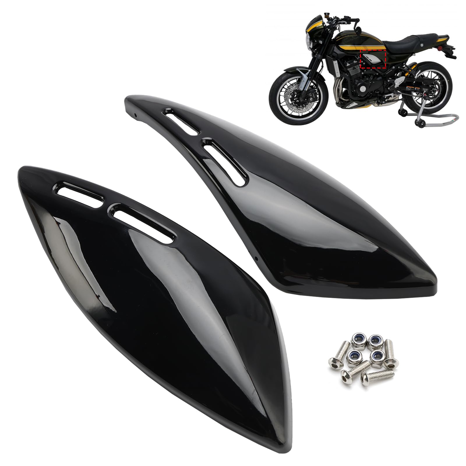 Amazon | Frezon Z900RS サイドパネル タンクサイドパネルカバー