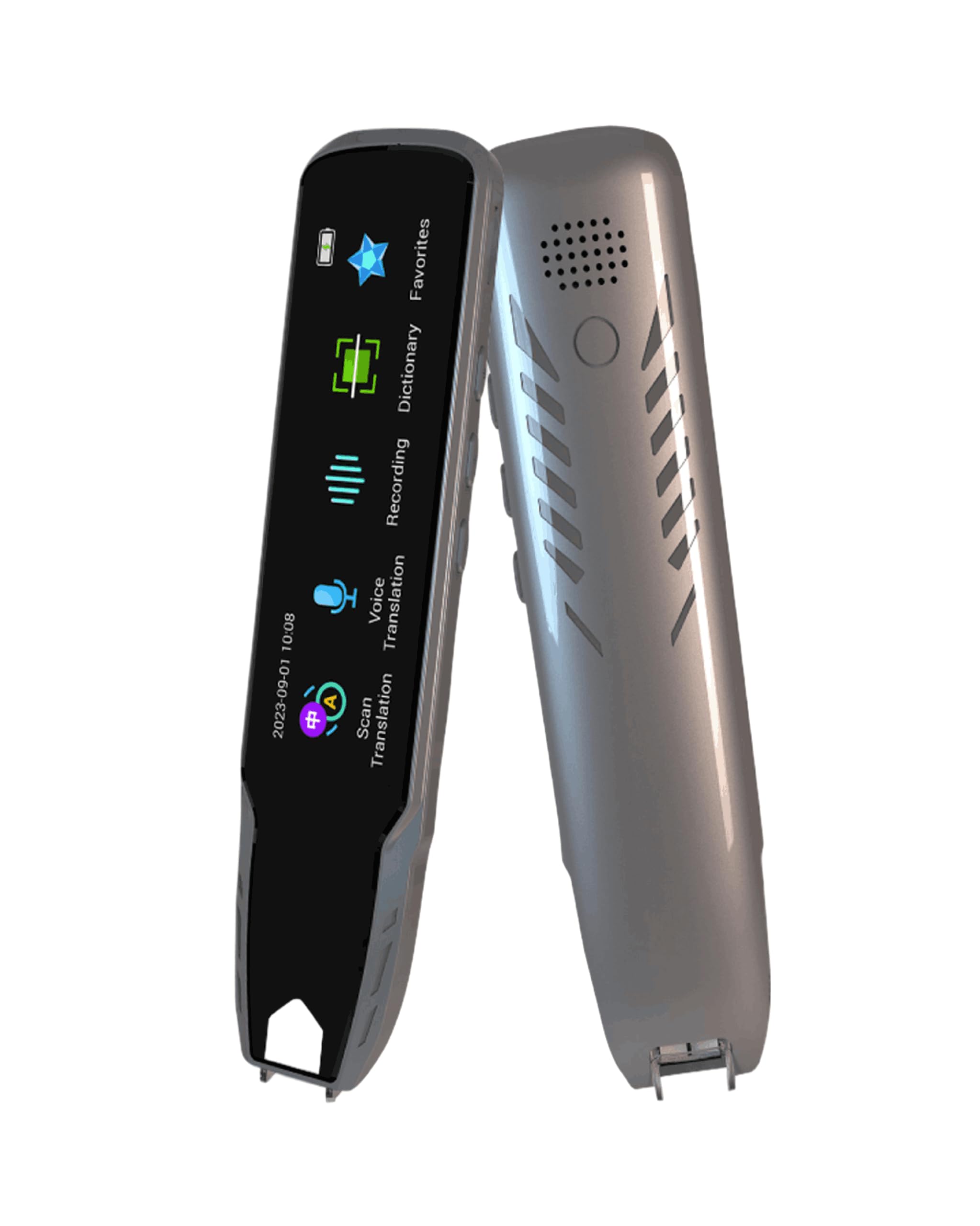 Language Translator Pen for Dyslexia - Offline & Online Reader Pen Supports Real-Time Scan to OCR Text & Voice Translation, 112 Online Languades Dictionary Pens for Meetings, Learning, Students