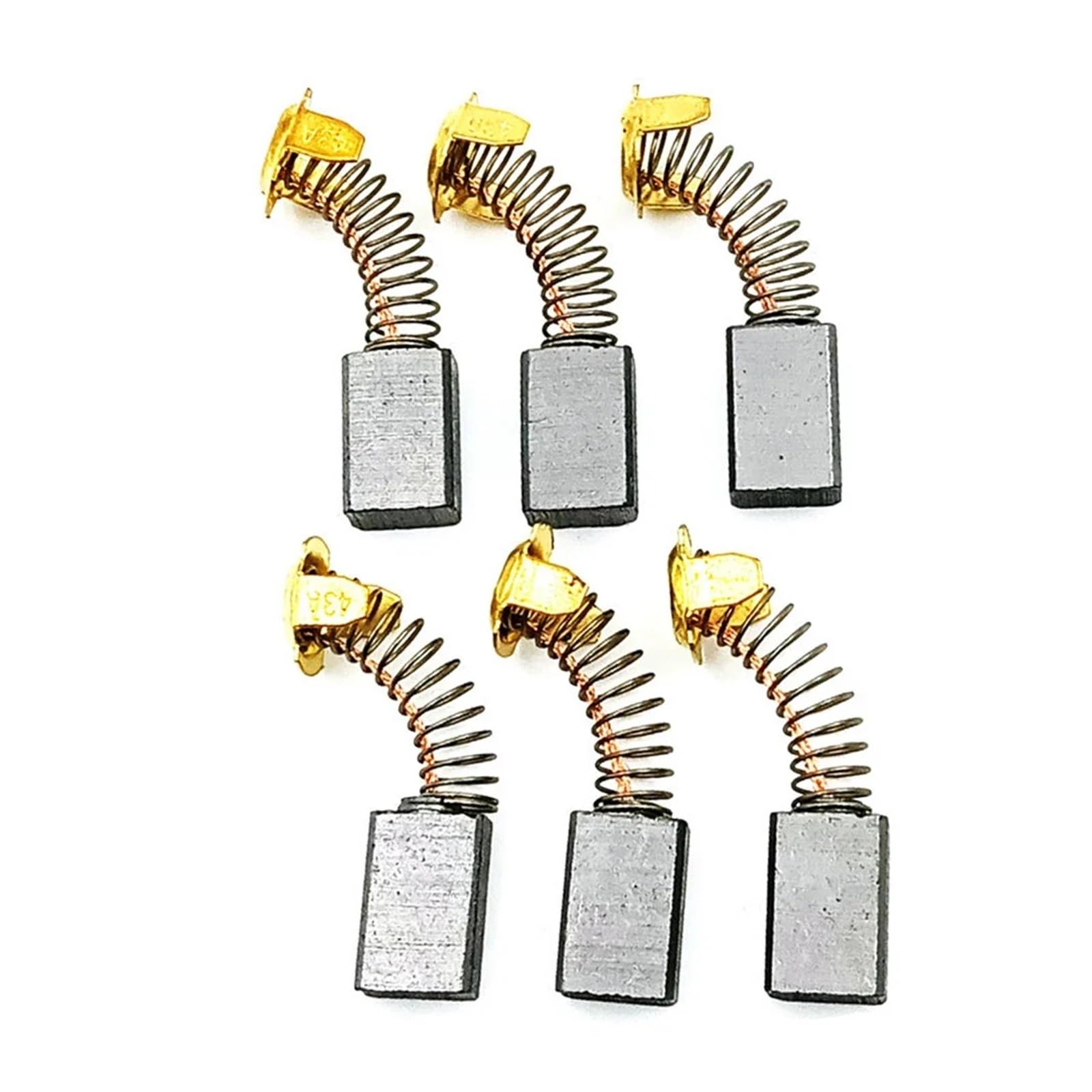 Zestaw 30 szczotek węglowych do silnika, 7 x 11 x 18 mm, części zamienne do elektronarzędzi, grafitowe szczotki węglowe, części do elektronarzędzi
