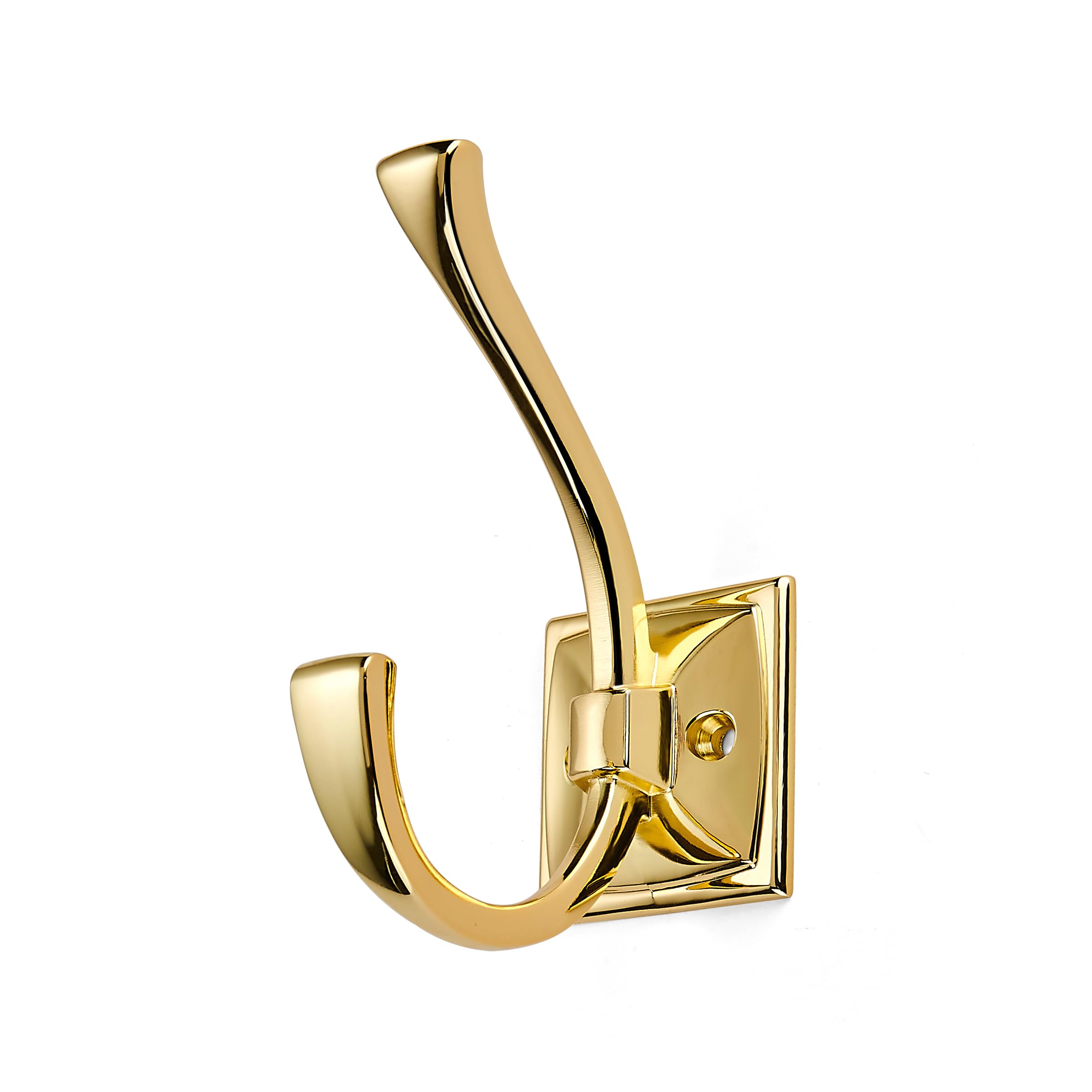 KHTUMEWARE-HOOK Polished Gold Coat/Robe Hooks 5-Pack in Polished Gold — KHTUMEWARE