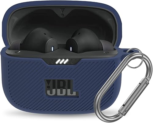 YIPINJIA Funda para JBL Tune 230NC TWS, funda protectora de silicona portátil resistente a los arañazos compatible con JBL 230NC auriculares funda