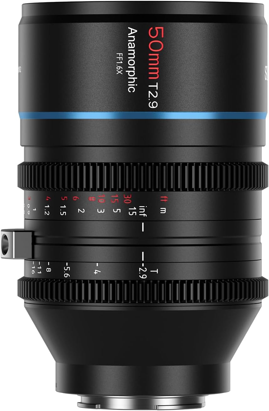 50mm T2.9 1.6x Full-Frame Anamorphic Lens Cinema Lens (E Mount)