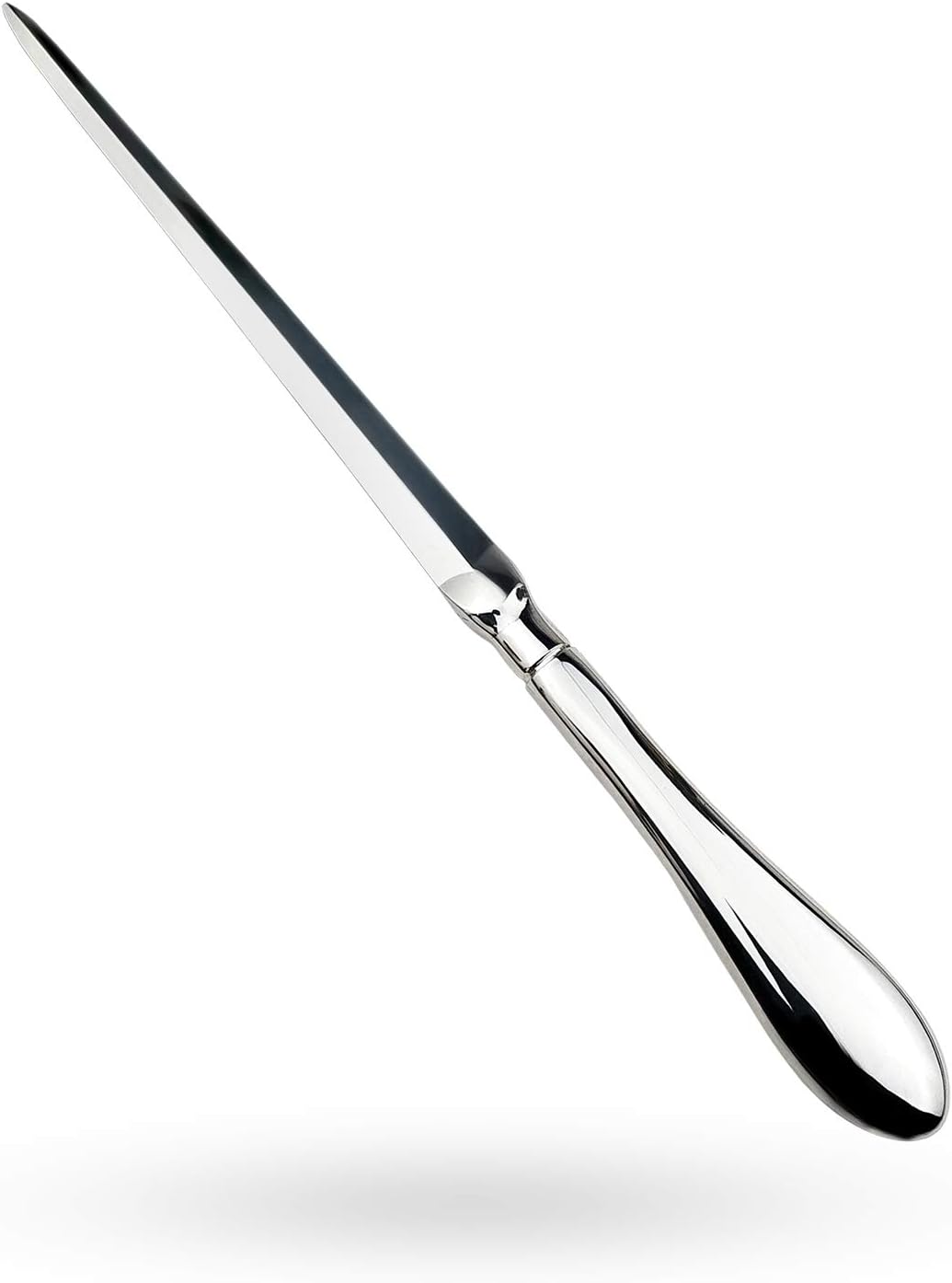 Familion Silvery Letter Opener, Envelope Opener Knife Metal Letter Opening Knife, Paul Revere Paper Cutting Knife, 9 inches (1 Pack)