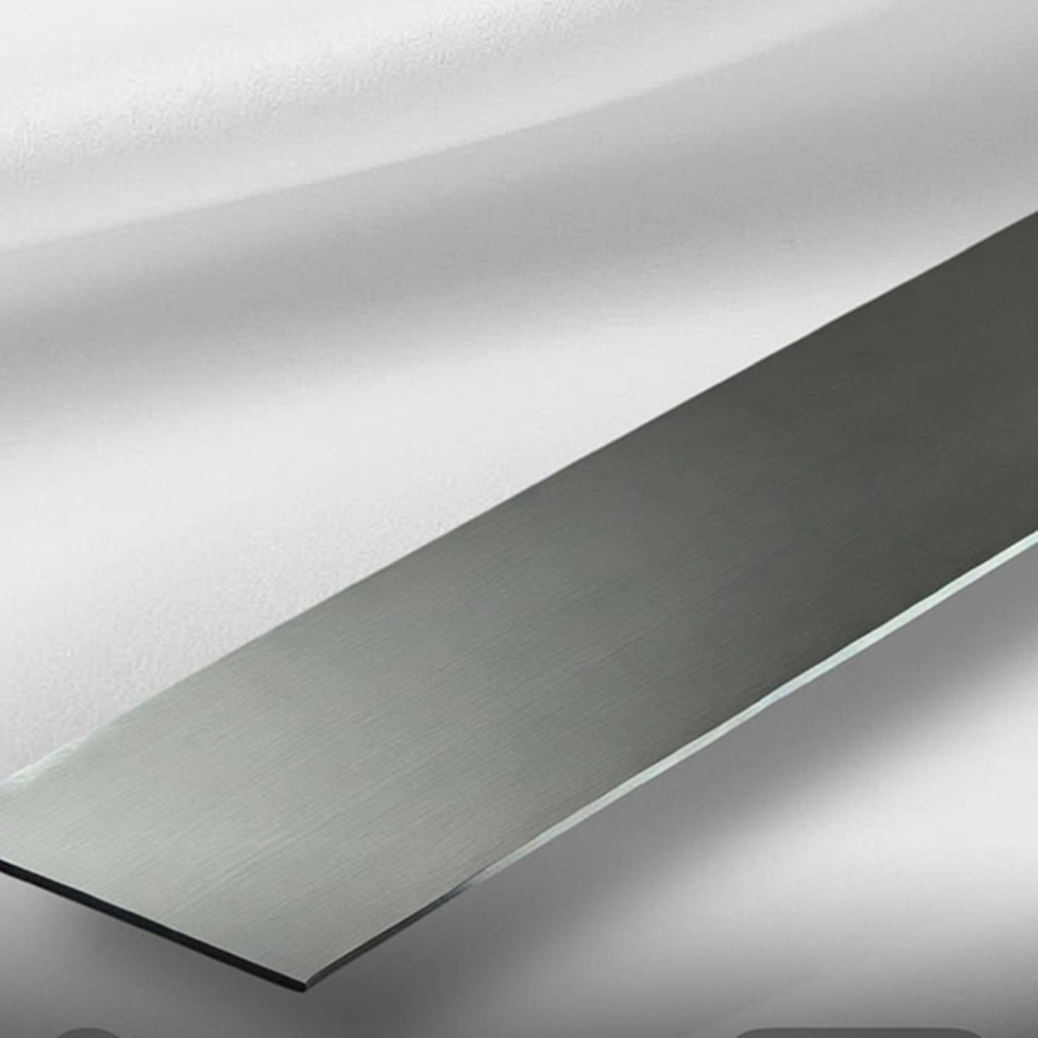 Gehärteter Messerstahl 1mm 1.4034 (X46Cr13) Rostfreistahl 300x200x1mm