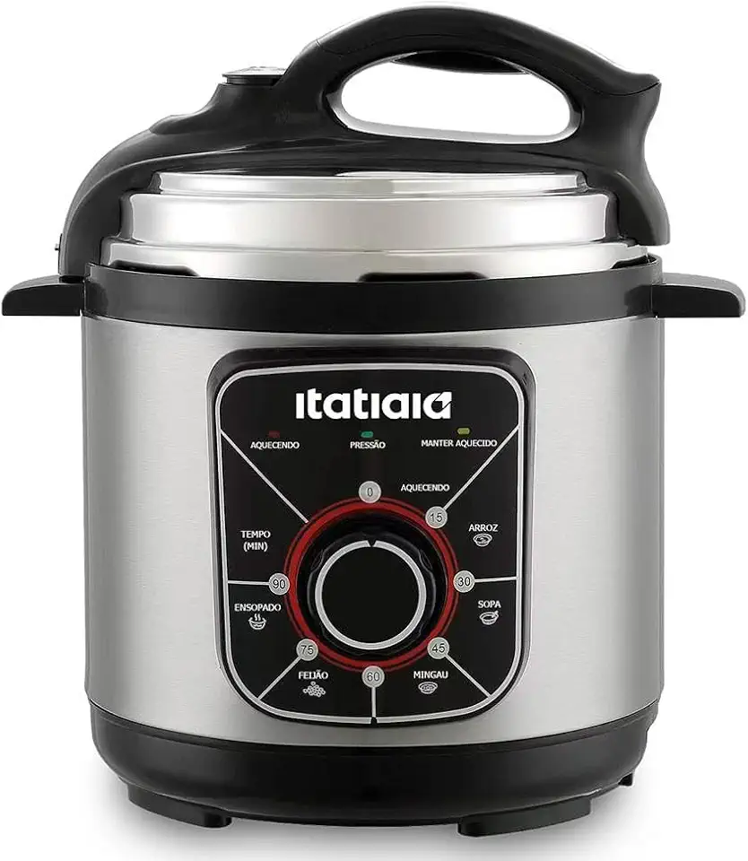 Panela de Pressão Elétrica Itatiaia Essencial 3L 700W 127V Inox