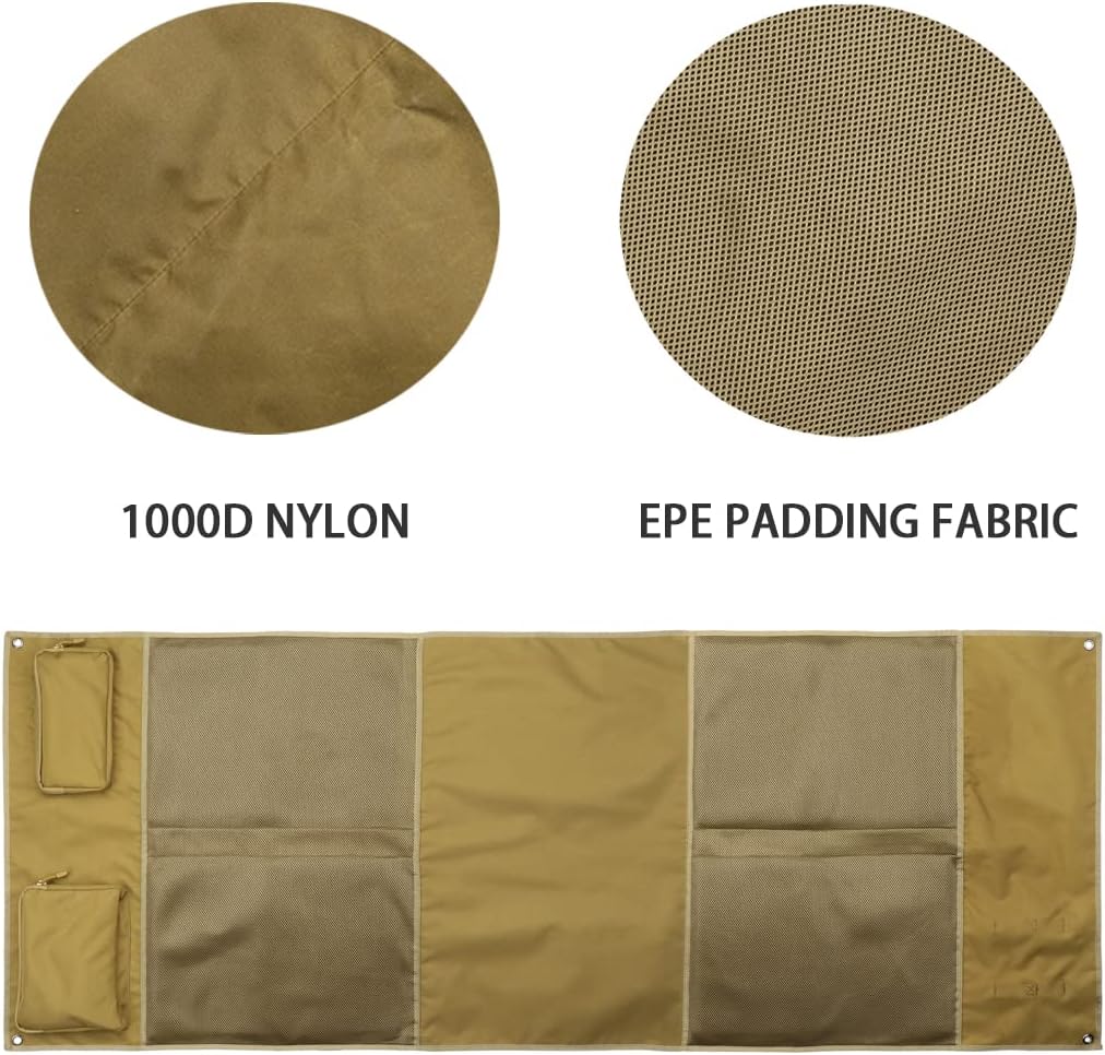 Shooting Mat, Extra Large Folded Shooting Mats Prone Padded Hunting Accessories for Range Hunting