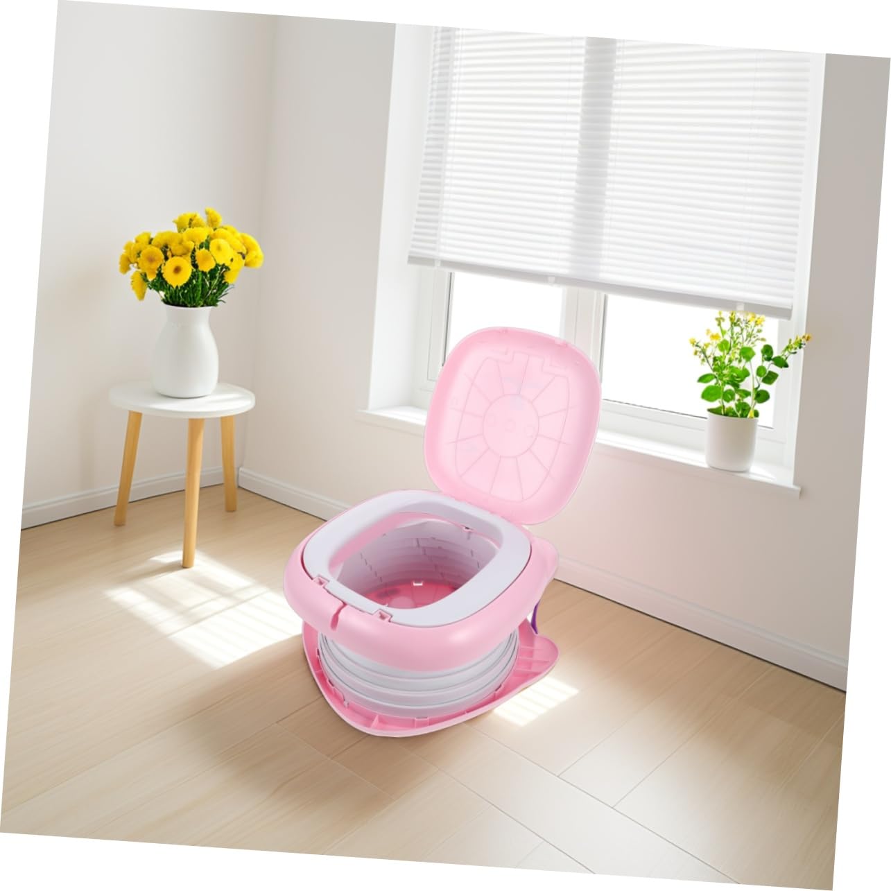 Yardwe Inodoro Portátil Para Asiento De Inodoro Portátil Orinal De Camping Para Inodoro De Entrenamiento Para Fácil De Limpiar Silla De Entrenamiento Portátil Asientos De
