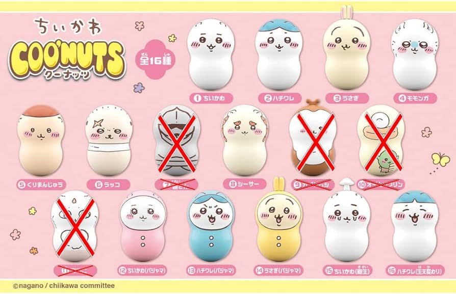 ★大人気商品★クーナッツ ちいかわ 5種セット