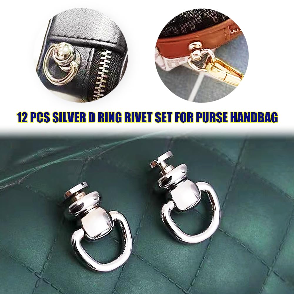 leather strap attachment rivets d-rings