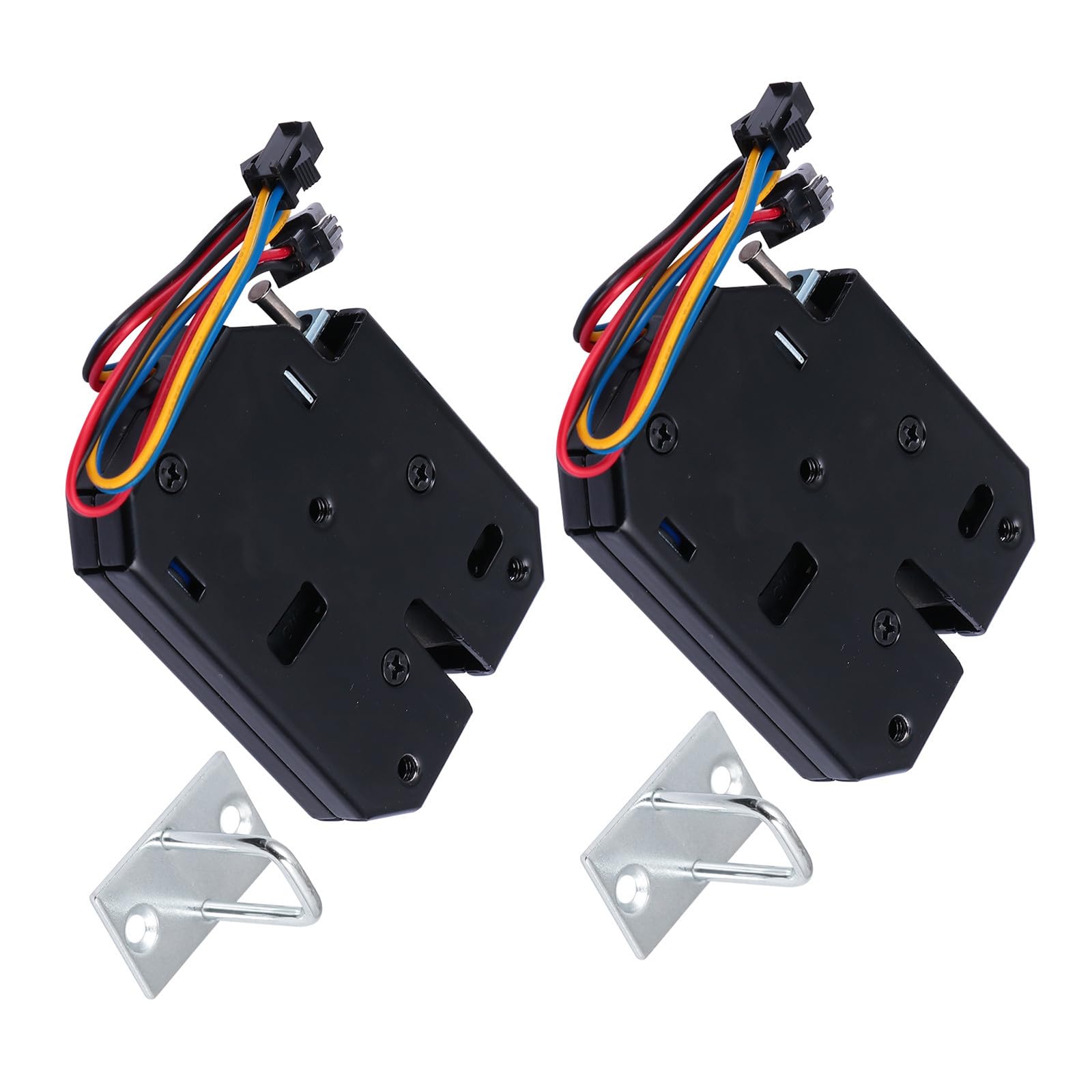 Serrure électromagnétique DC12V 2A Levemolo fer noir pour boîte aux lettres et casier