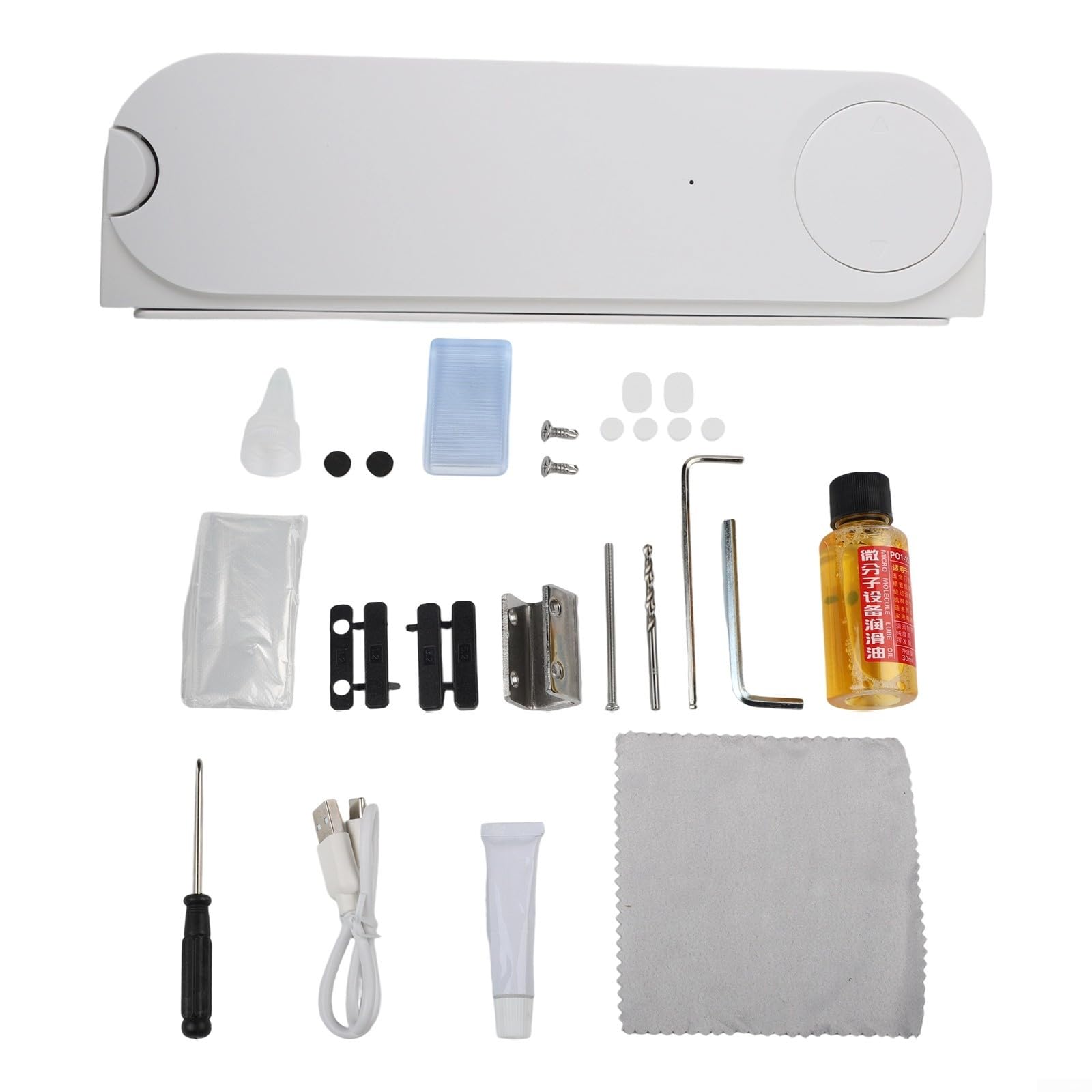Für Tuya für ZigBee Smart Window Actuator Pusher für automatisches Schieben Solarladung USB-Schnittstelle App Integration